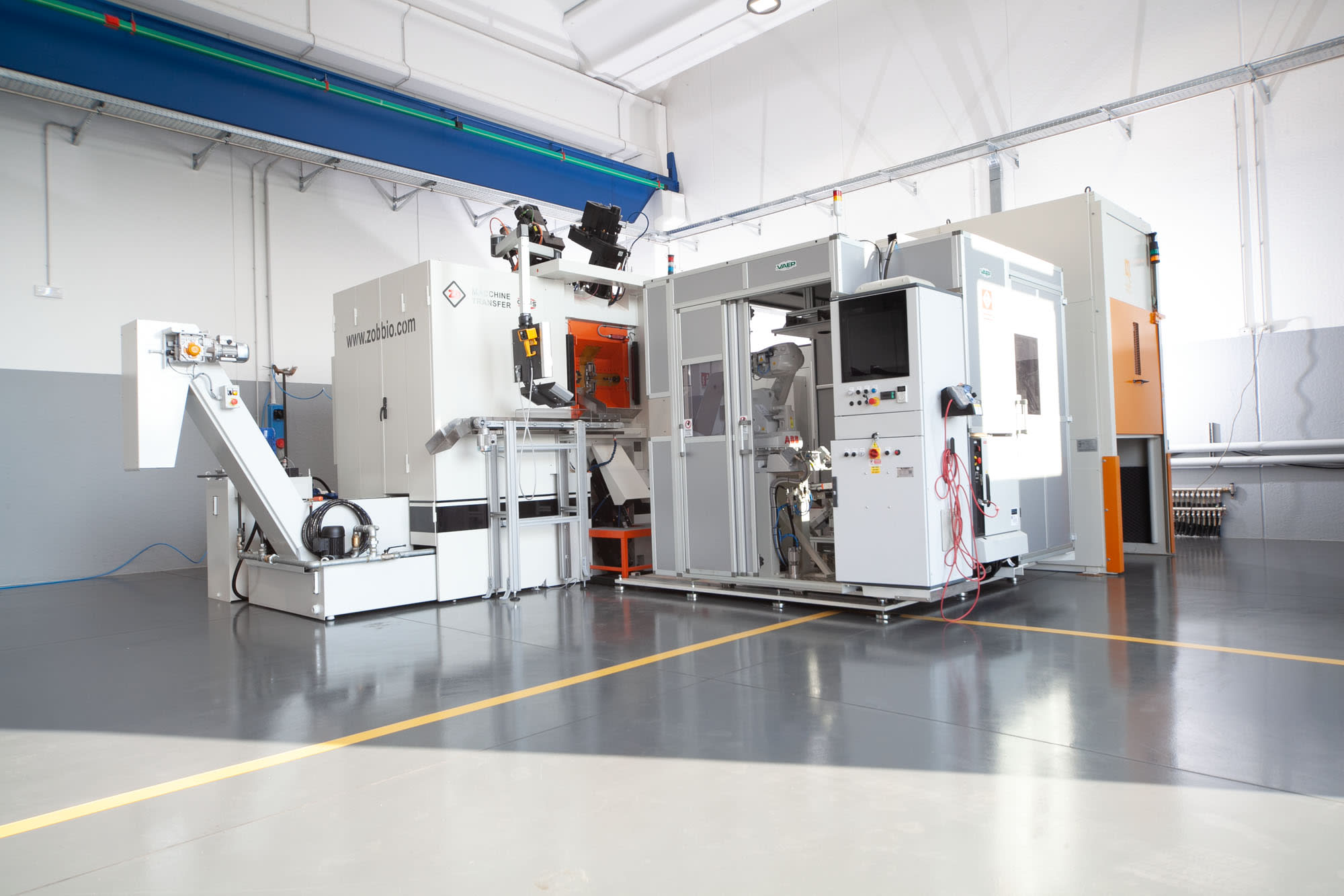 Zobbio OMFS Robotized CNC 14 Units Transfer Machine - Transfer Machines - 2