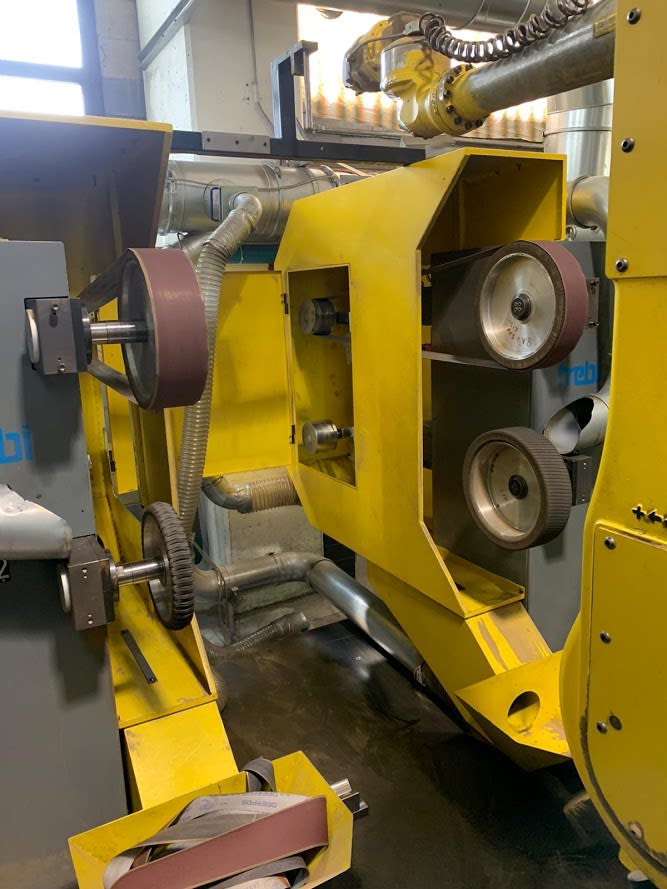 Dimas Fanuc brand Robotized Grinding Line / Machines - Grinding and Deburring Machines
