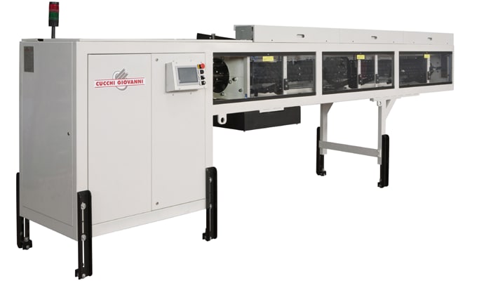Giovanni Cucchi CMSP/CMSPL AUTOMATIC AND INTEGRAL MULTIPLE CHANNEL BAR LOADER WITH CROP END RECOVERY - Automatic Loading Systems for Single and Multispindle Lathes - 2