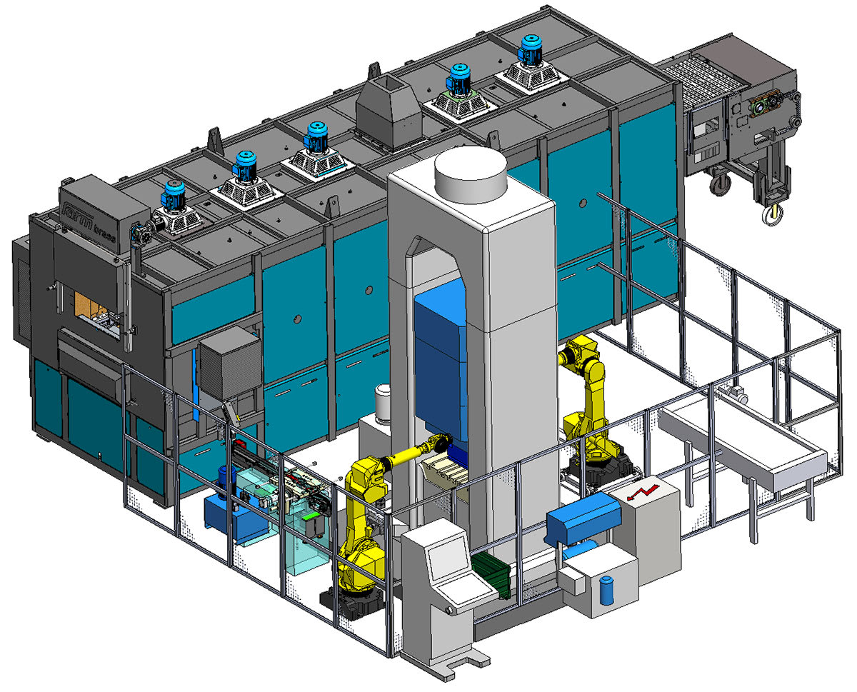 FPM Group Forging Lines complete of Press, Furnace, Sawing Machine, Trimming Press, Moulds etc. - Forging Lines (Turnkey Solutions for Complete Forging Lines)