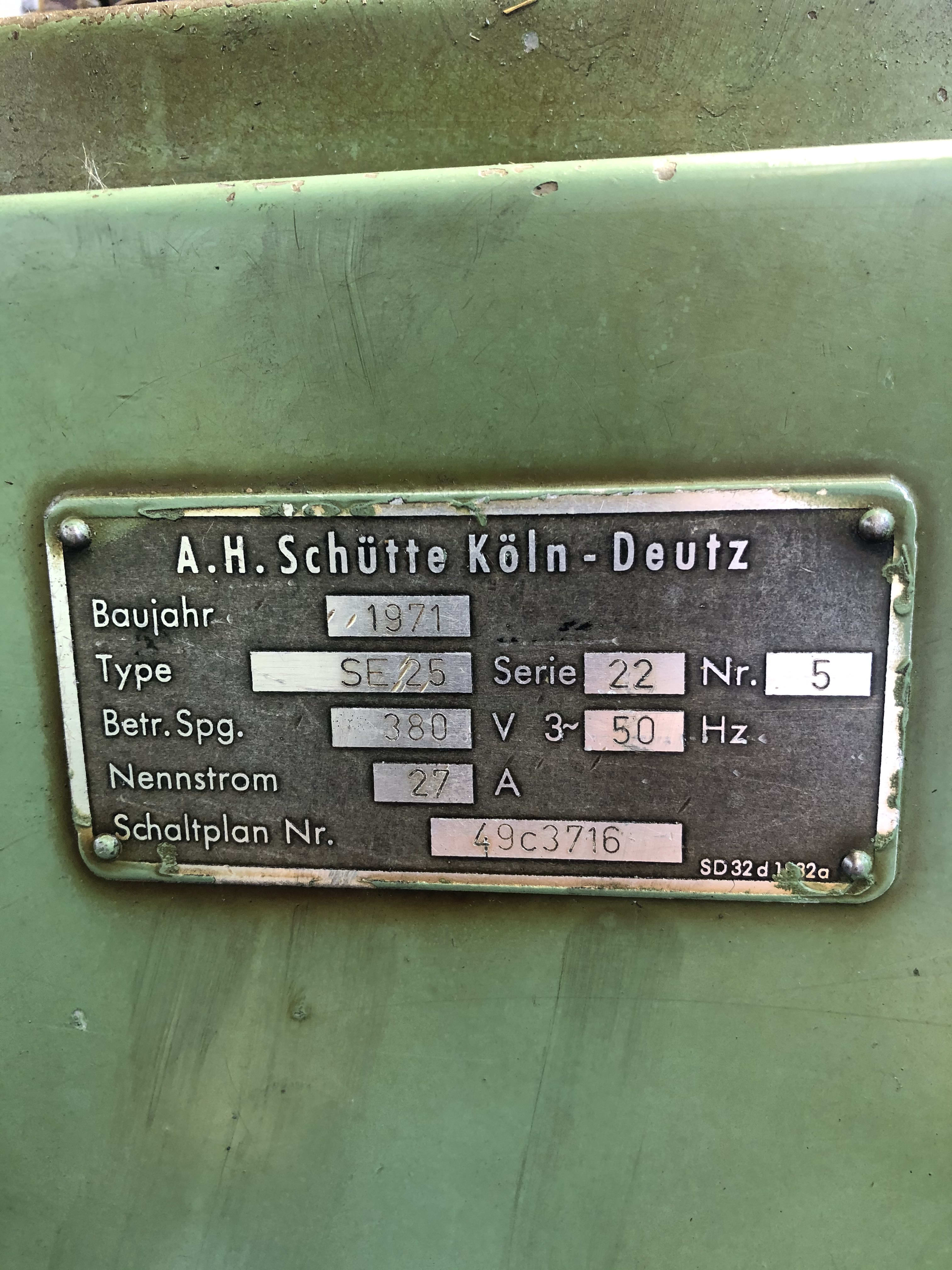 Schütte SE 25 with Automatic Bar Loader - Multispindle Turning Machines - 4