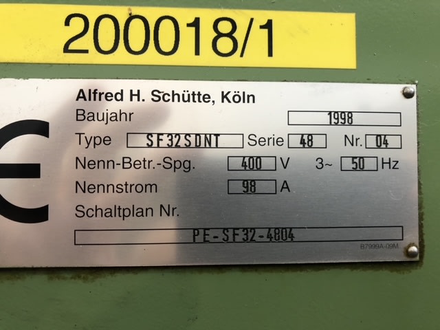 Schütte SF32 S DNT - Multispindle Turning Machines - 13