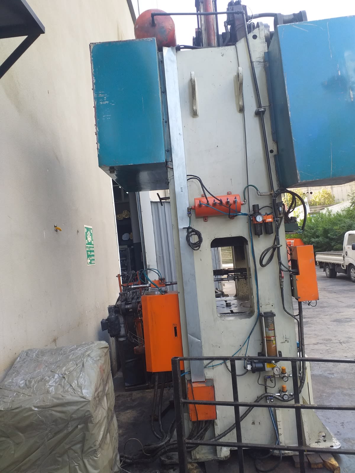 Akbaş ve CP 120 ton Automatic Forging Press and Firnace - Brass Hot Forging Press - 8