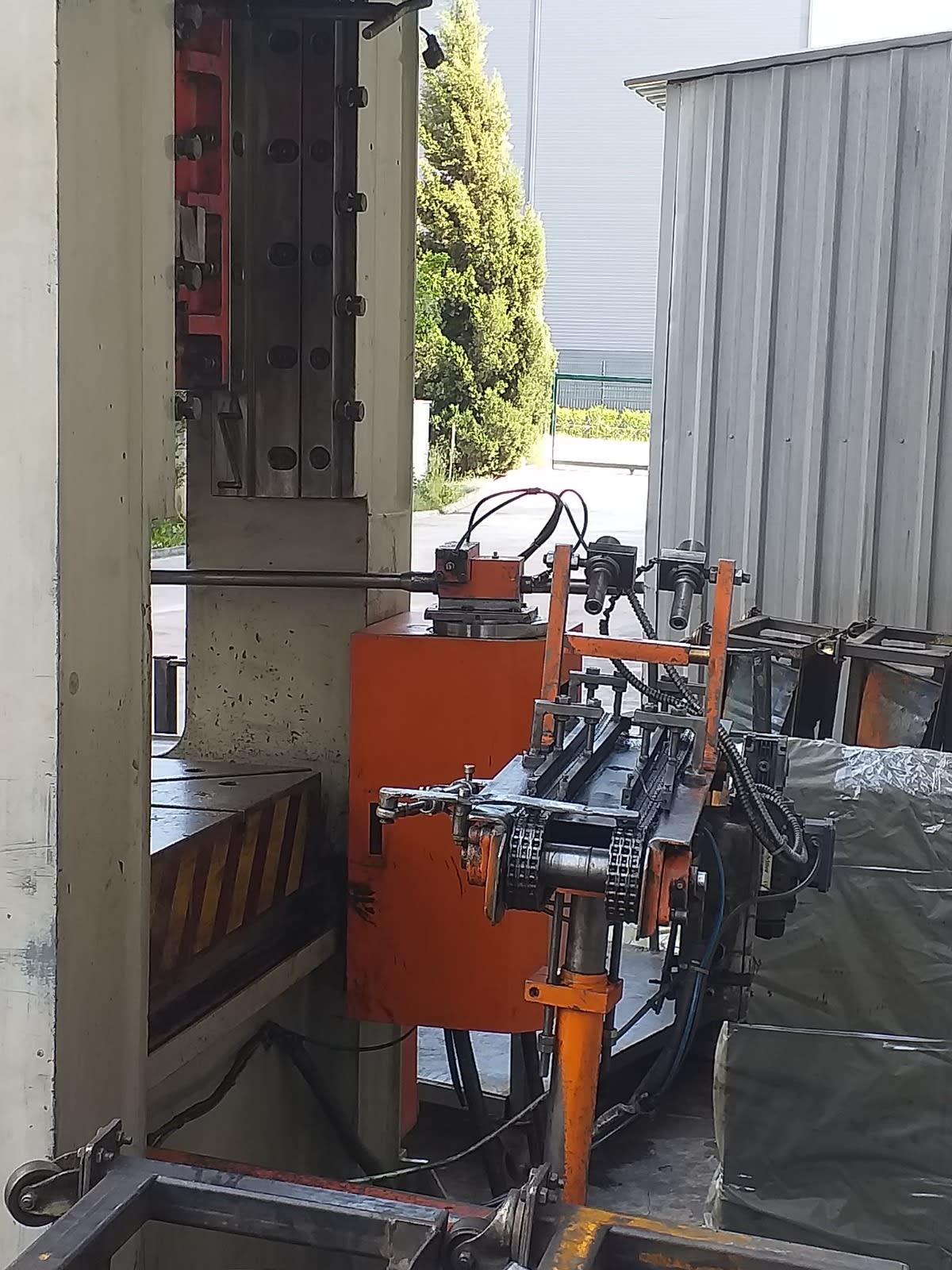 Akbaş ve CP 120 ton Automatic Forging Press and Firnace - Brass Hot Forging Press - 5