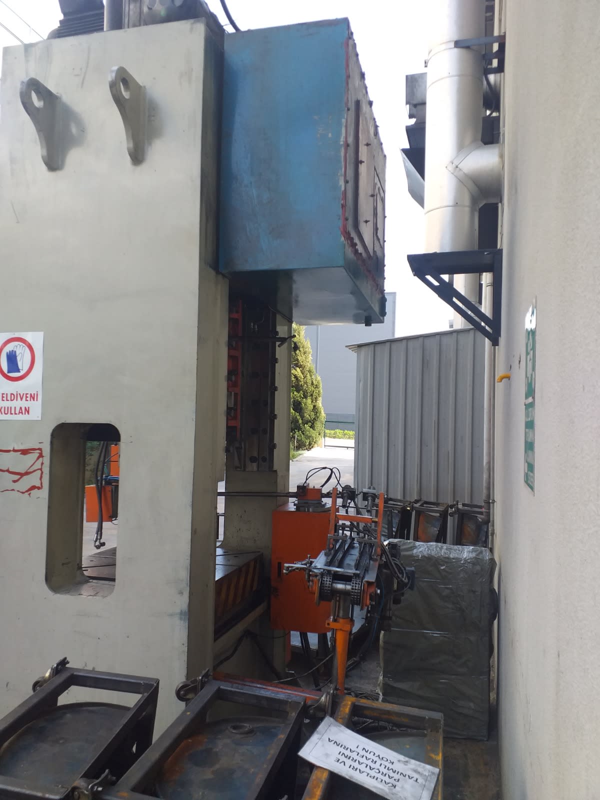 Akbaş ve CP 120 ton Automatic Forging Press and Firnace - Brass Hot Forging Press - 4