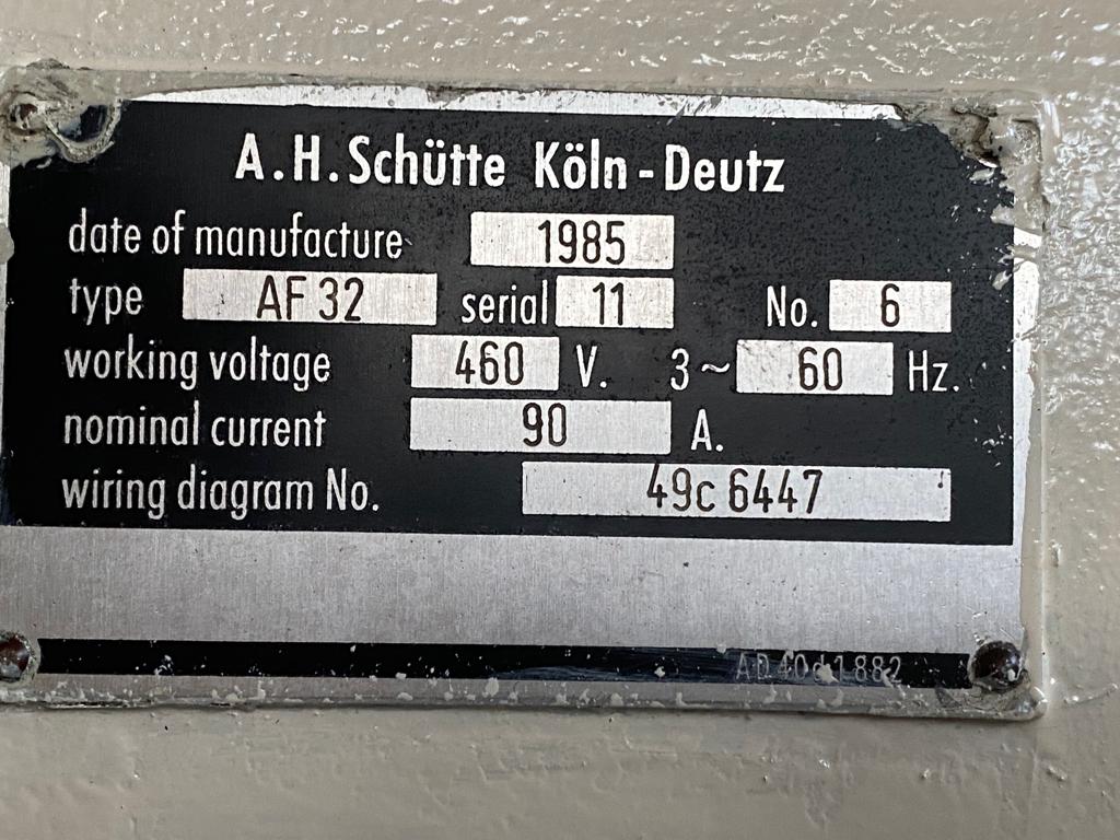 Schütte AF32/8 8 Spindle Lathe - Multispindle Turning Machines - 5