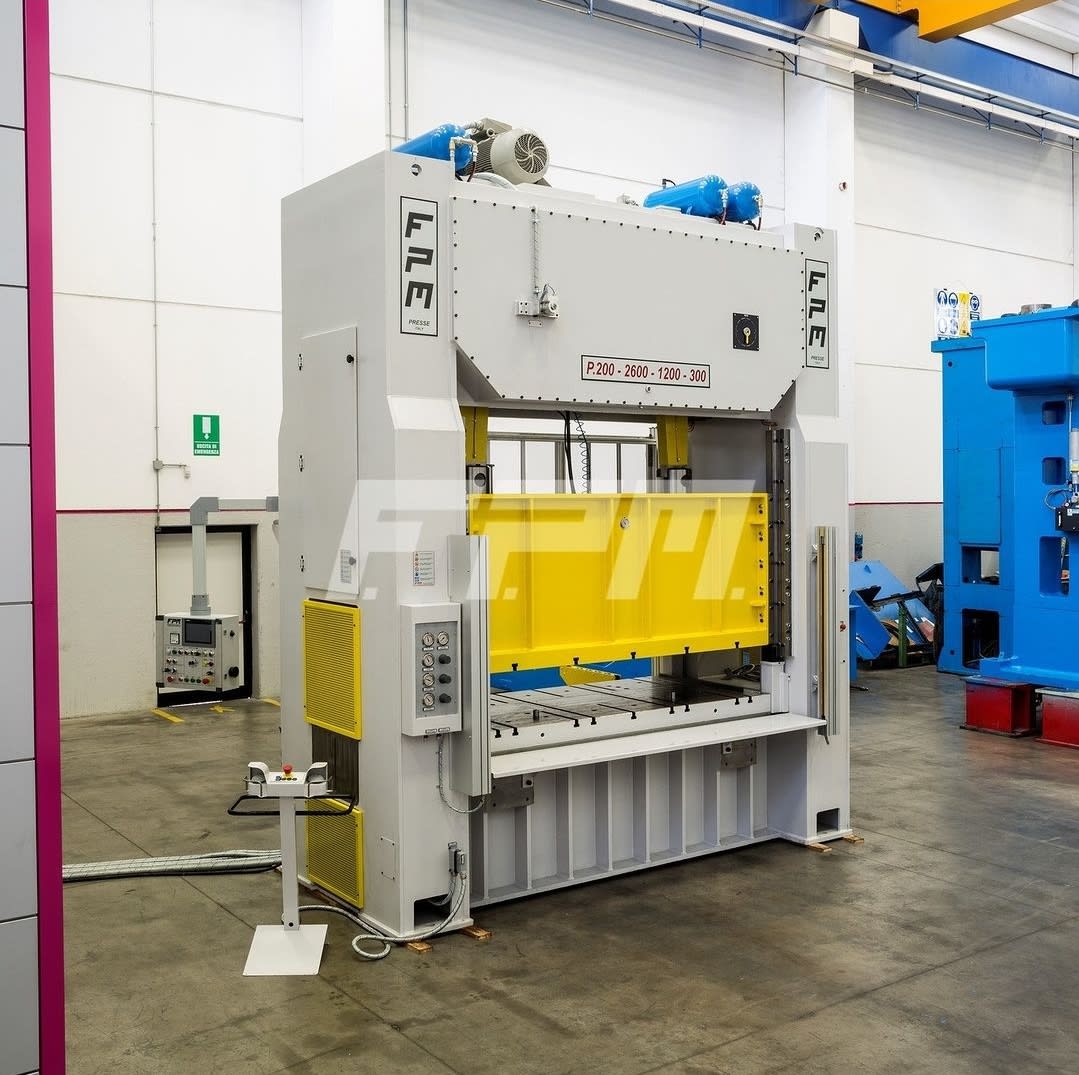 FPM 200 Ton Mechanical Cold Sheet Forming Press - Cold Forging Press