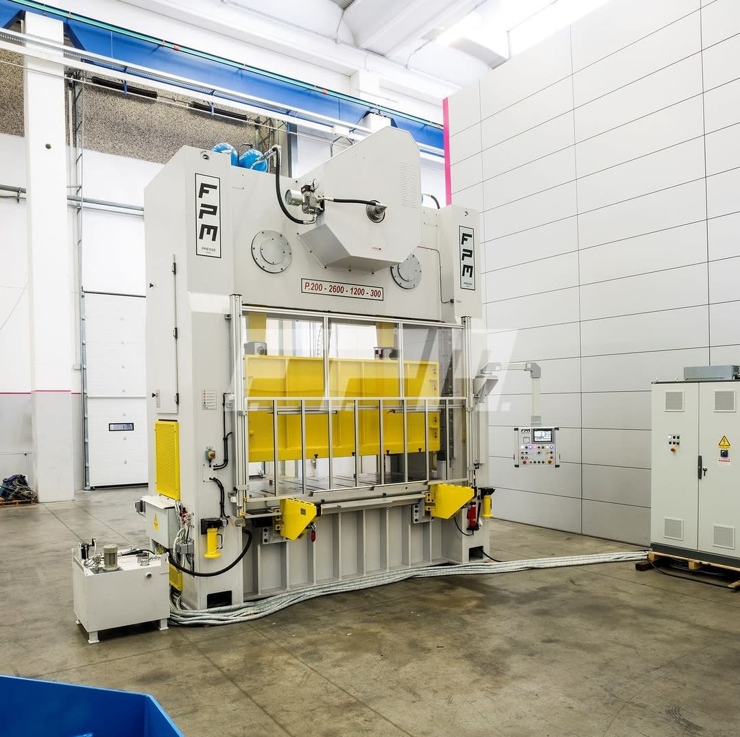 FPM 200 Ton Mechanical Cold Sheet Forming Press - Cold Forging Press - 4