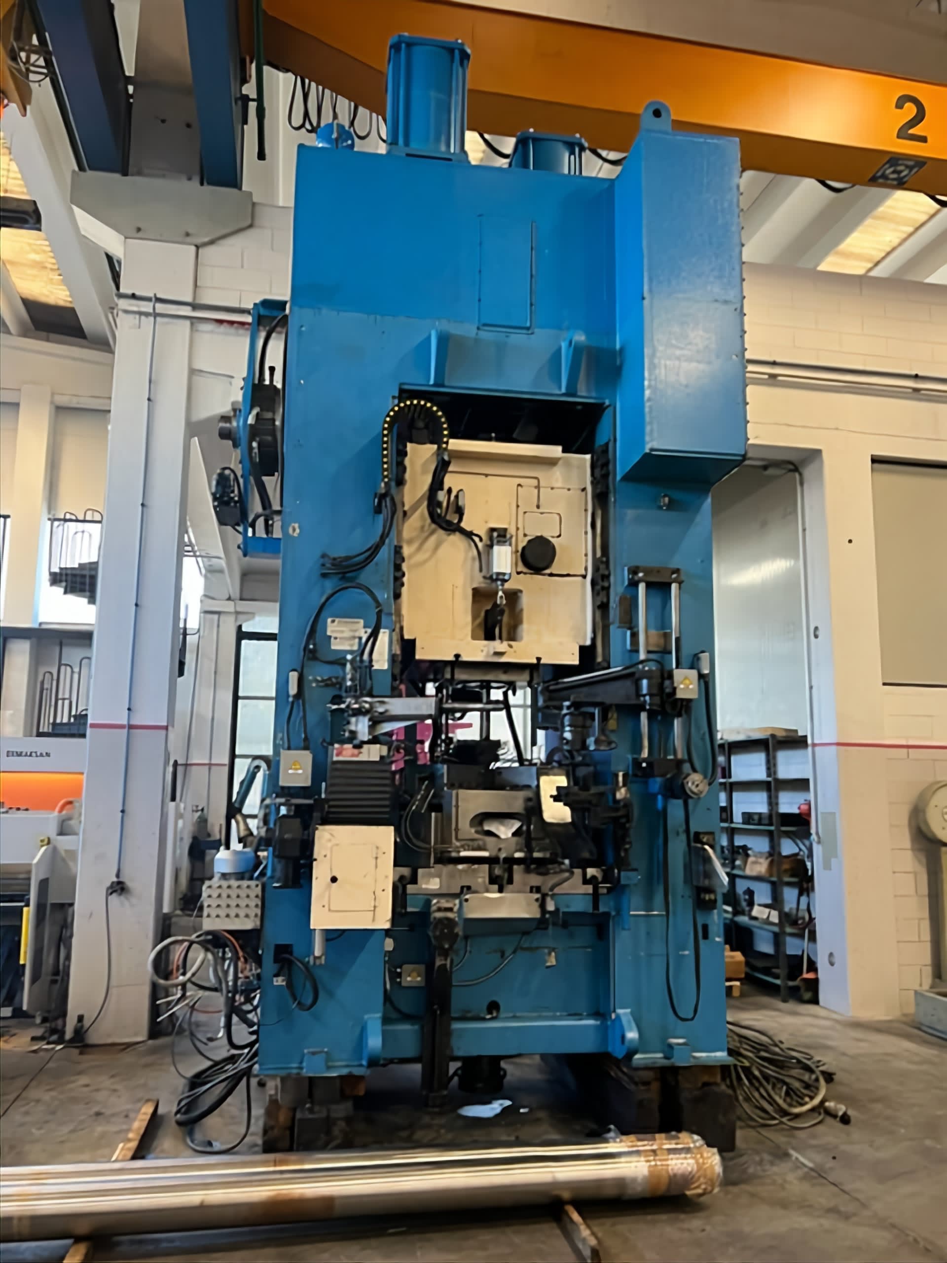 Hydromec HF 4500 CD 2017 Completely Overhauled as New - Brass Hot Forging Press - 2
