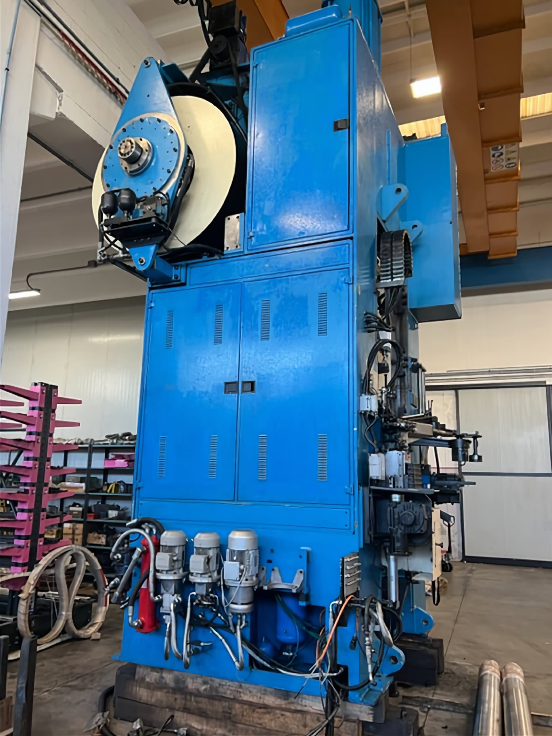 Hydromec HF 4500 CD 2017 Completely Overhauled as New - Brass Hot Forging Press - 3