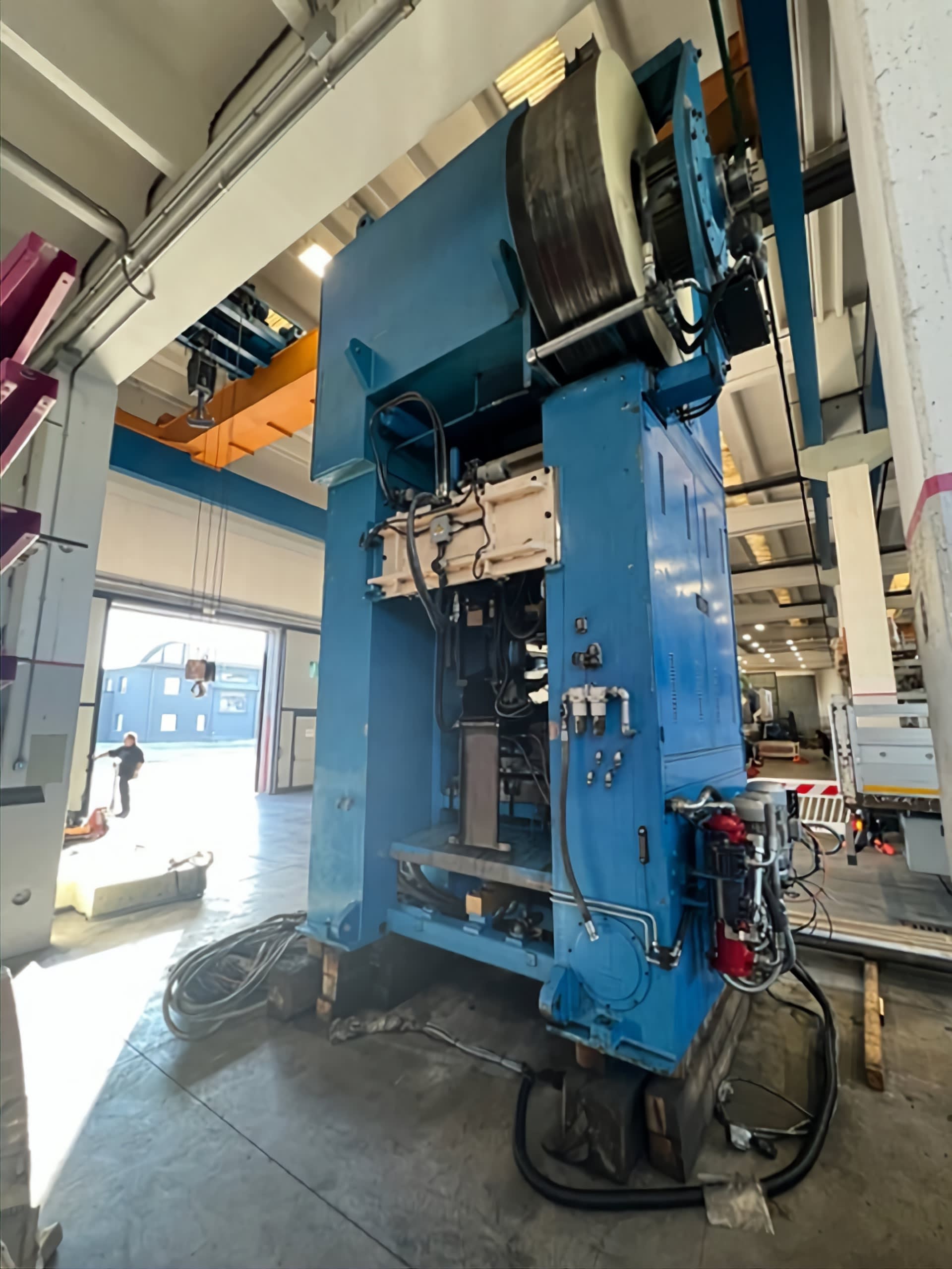 Hydromec HF 4500 CD 2017 Completely Overhauled as New - Brass Hot Forging Press - 6