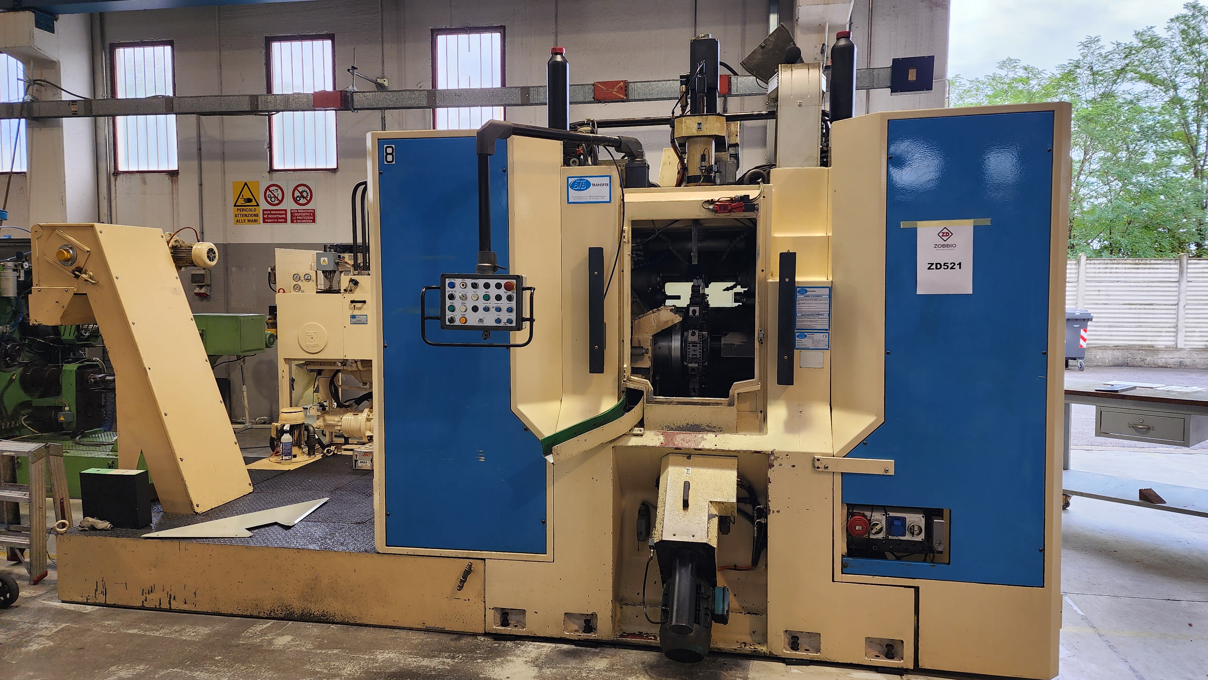 BTB 8 Station 13 Unit CNC Transfer Machine - Transfer Machines