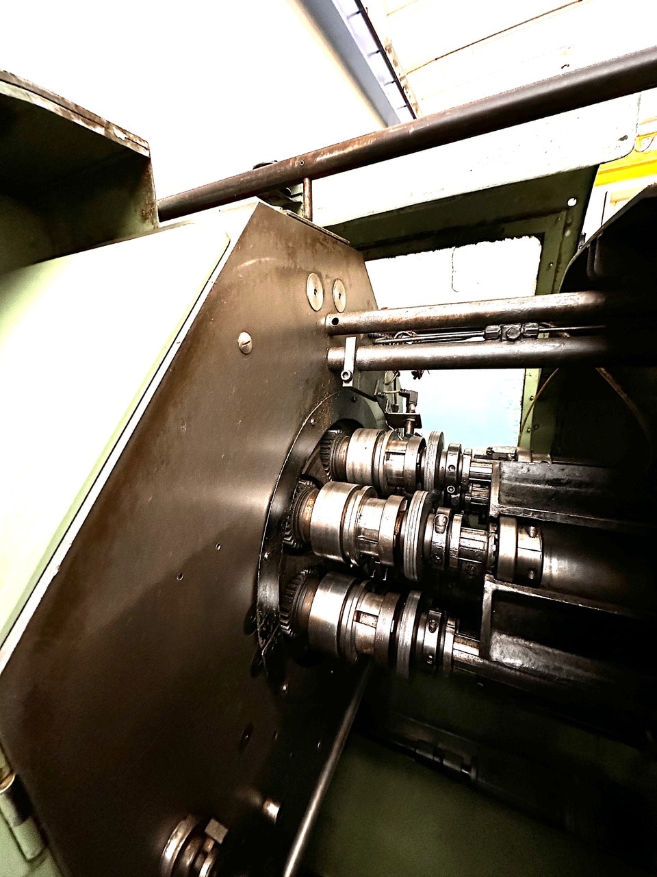 Schütte SE25 Six Spindle Lathe with Automatic Bar Feeder Giovanni Cucchi - Multispindle Turning Machines - 6