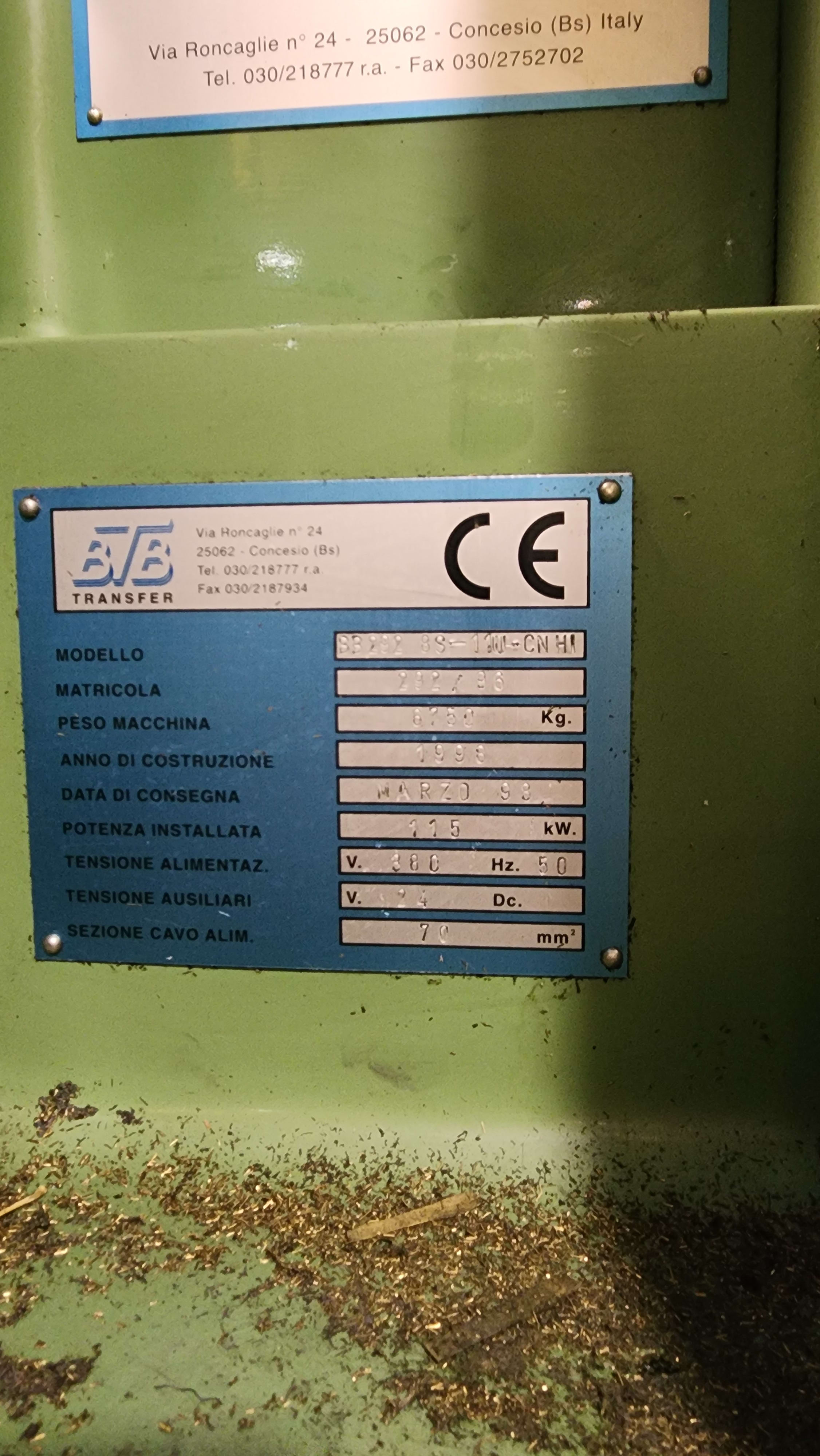 BTB 12 Units NC Transfer Machine - Transfer Machines - 8