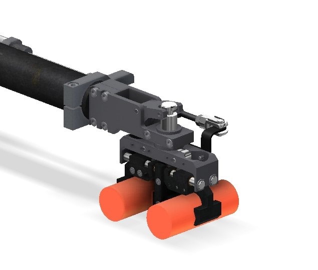 FPM Loading arm for hot forging press and friction screw press - FPM E-ARM 6000/5000/4500/4000/3200/2800 - Press Automation Applications - 7