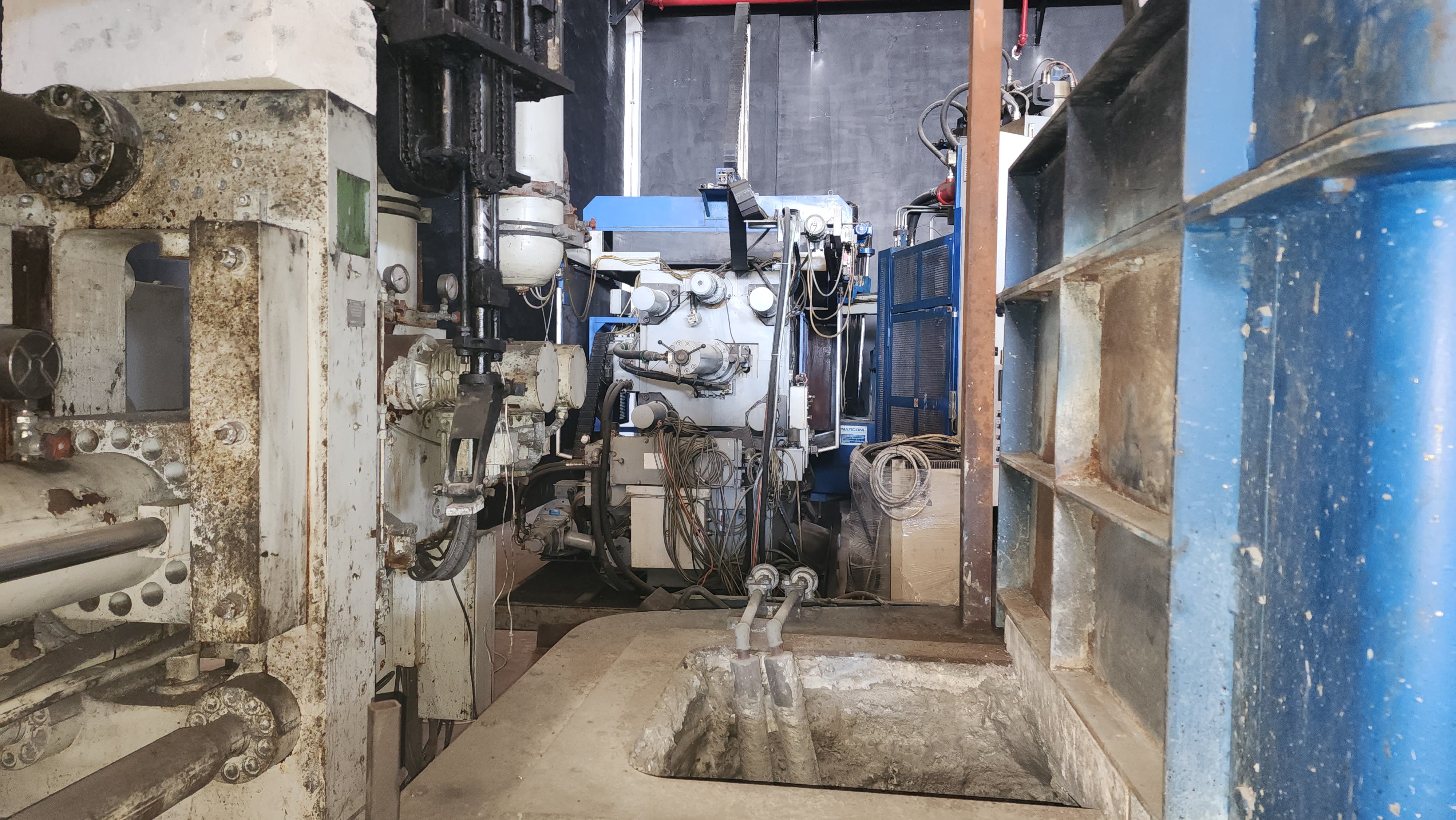 OMS 2 Robotized Die Casting Islands, 500 and 750 ton Die Casting Presses, Melting Furnaces and Trimmin Presses - Die Casting Press - 15