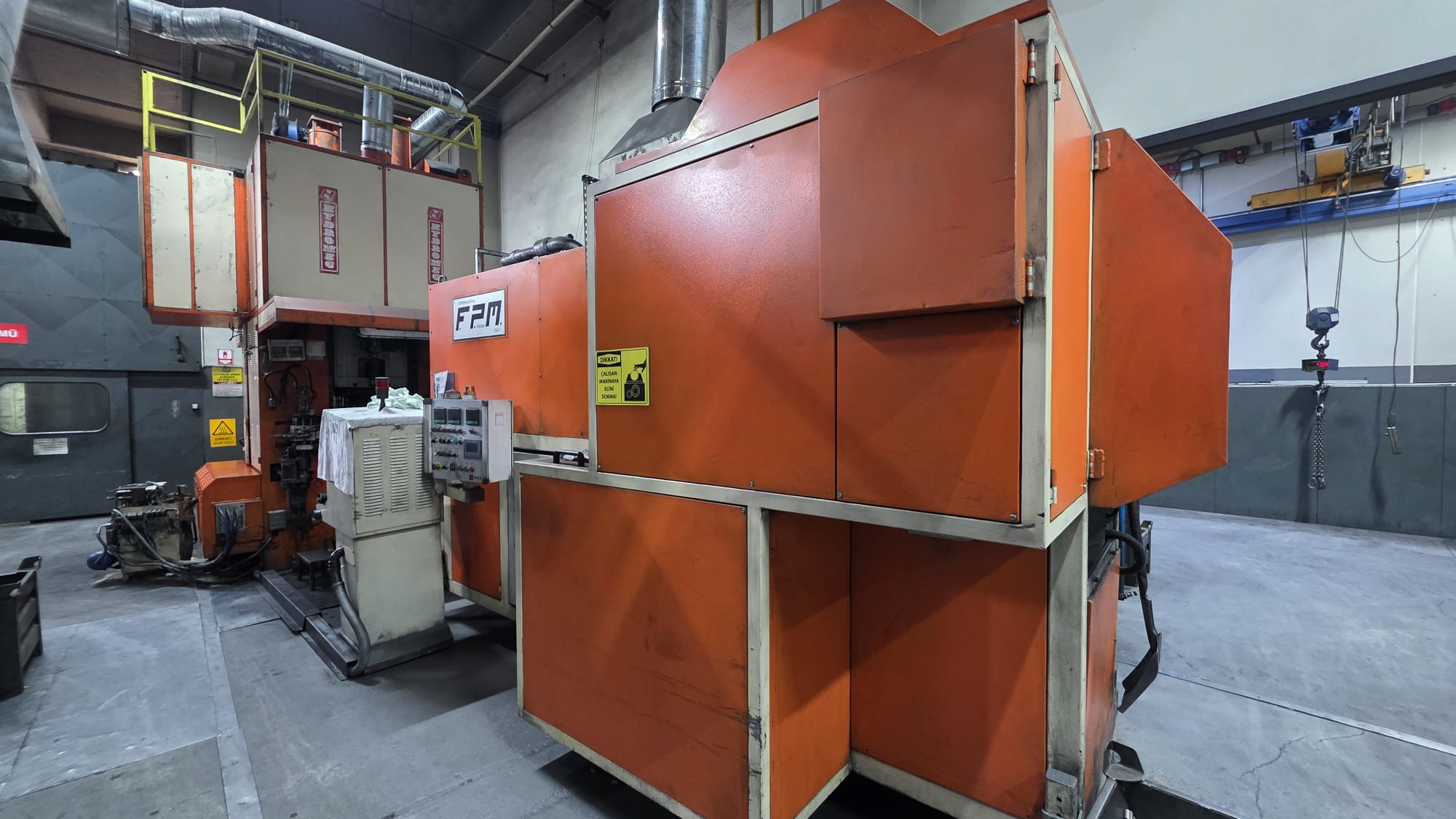 Hydromec HF2500 250 ton Forging Line with Automatic Press - Brass Hot Forging Press - 3