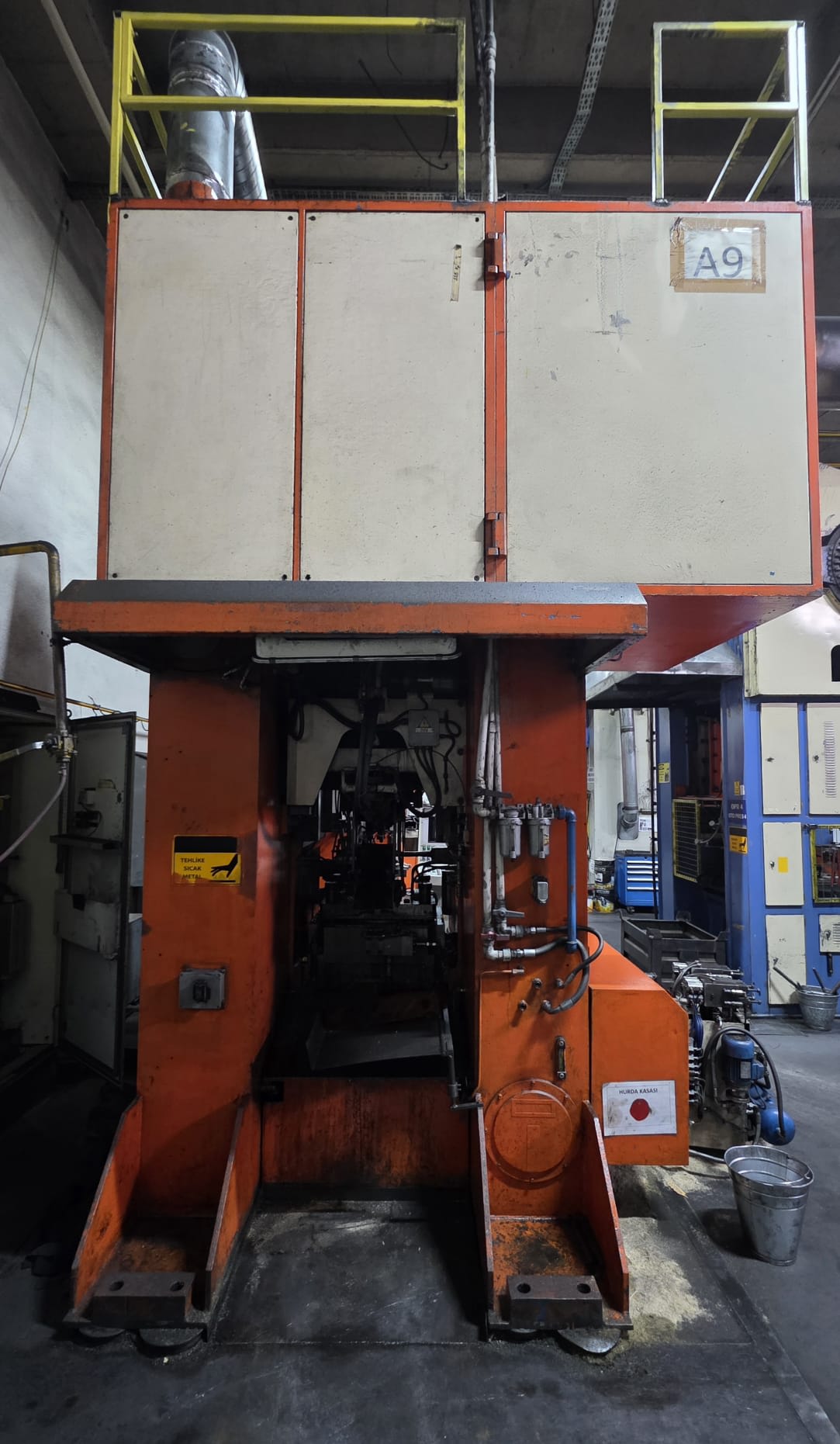 Hydromec HF2500 250 ton Forging Line with Automatic Press - Brass Hot Forging Press - 6