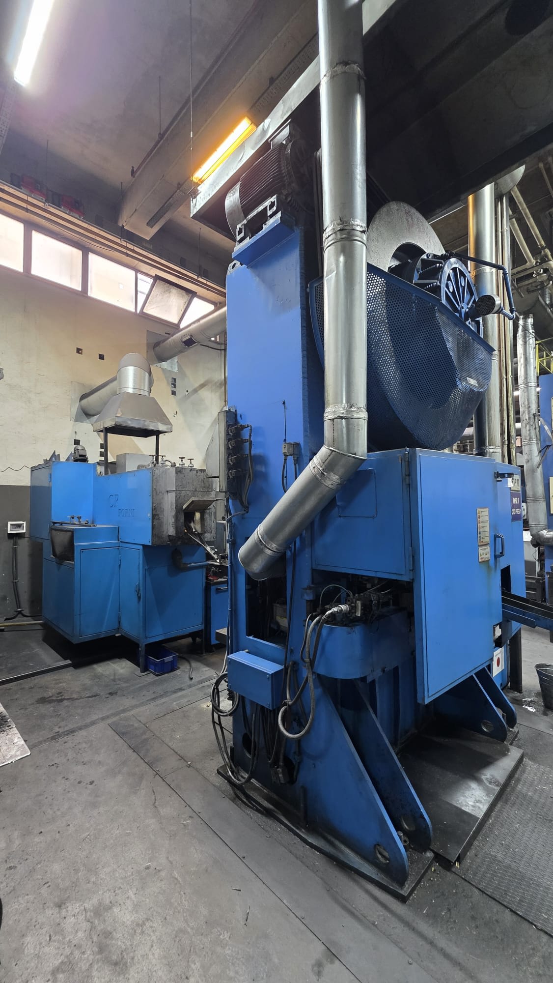 Mecolpress 200 ton Automatic Press - Brass Hot Forging Press - 6