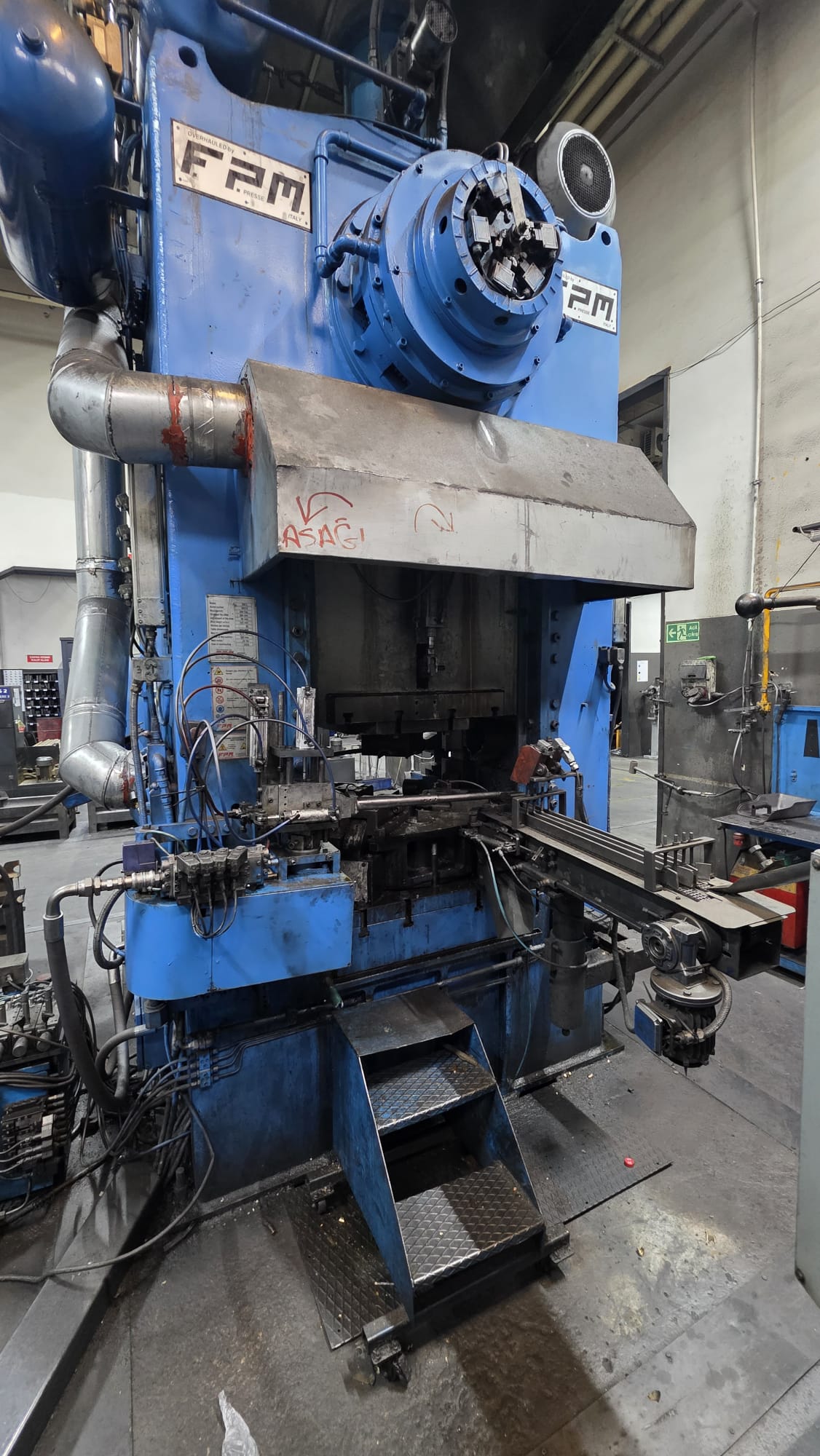 Mecolpress 200 ton Automatic Press - Brass Hot Forging Press - 2