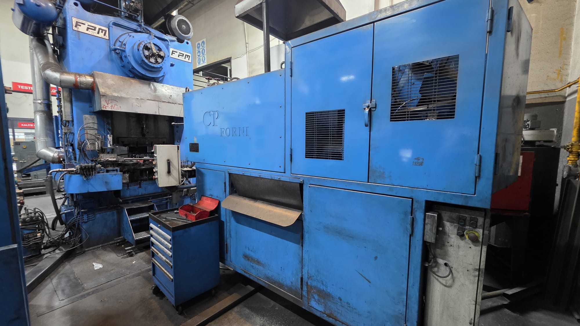 Mecolpress 200 ton Automatic Press - Brass Hot Forging Press