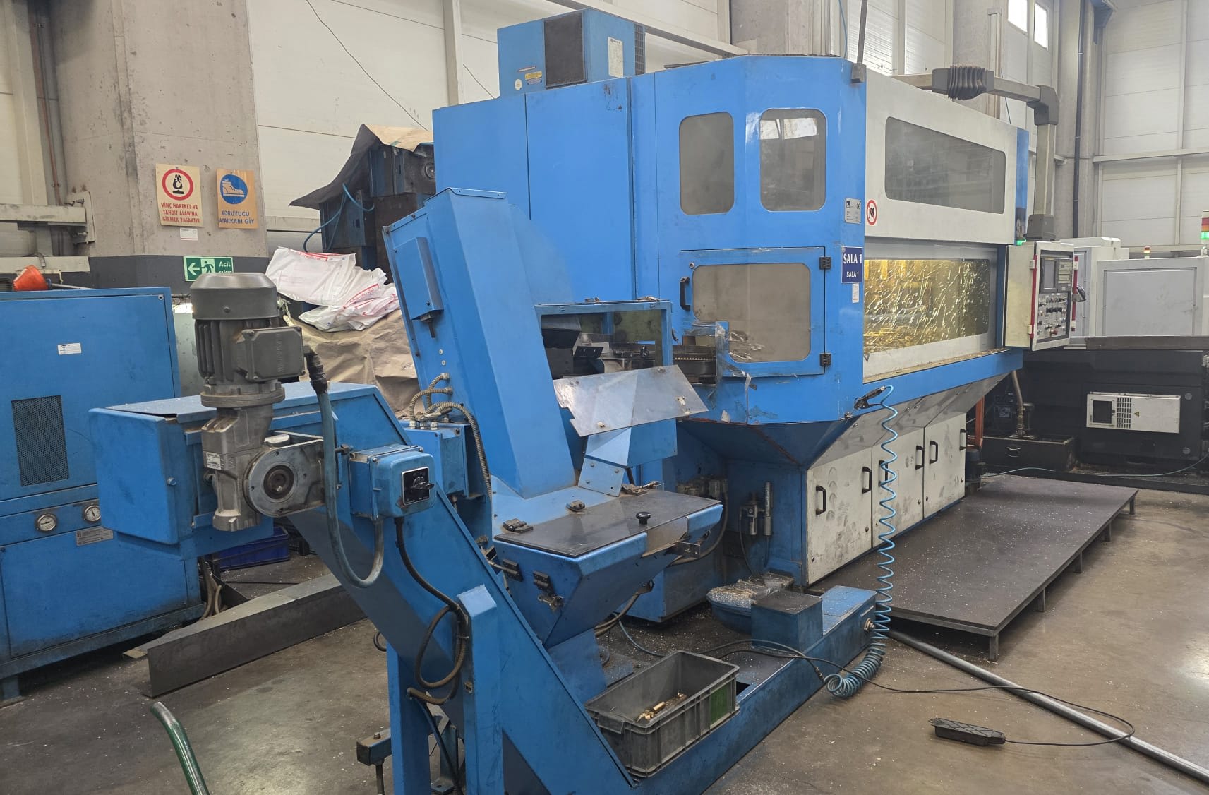 Sala 4 Axis CNC Ball Machining Machine with Sawing Machine - Balls Production Machines - 2