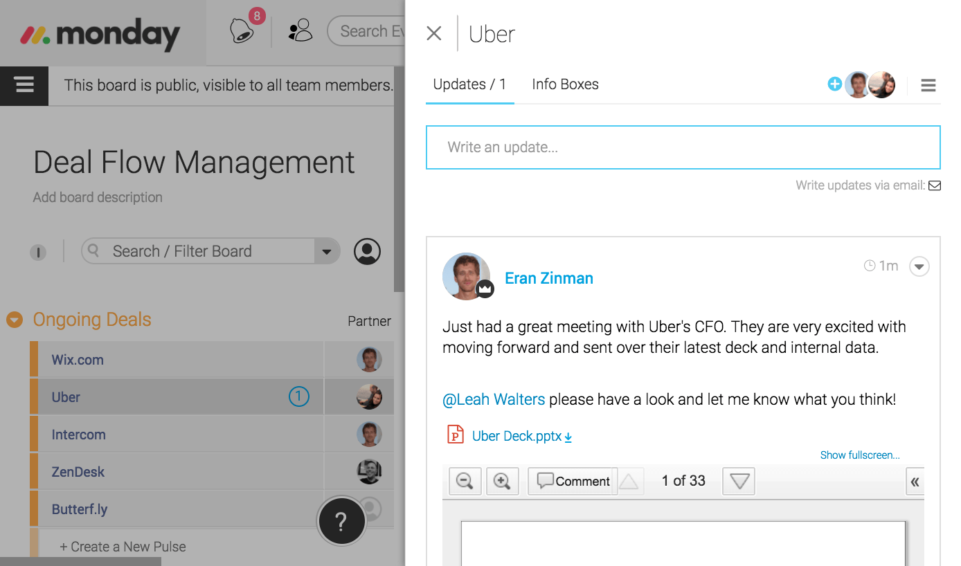 Portfolio Management - Keep Track of Files and Notes