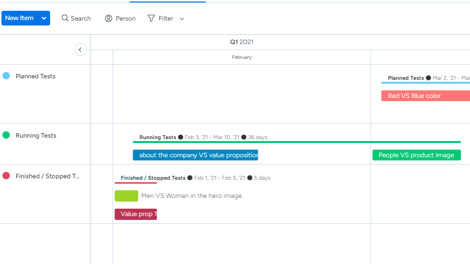 monday Spaces - create, share, and modify workspaces