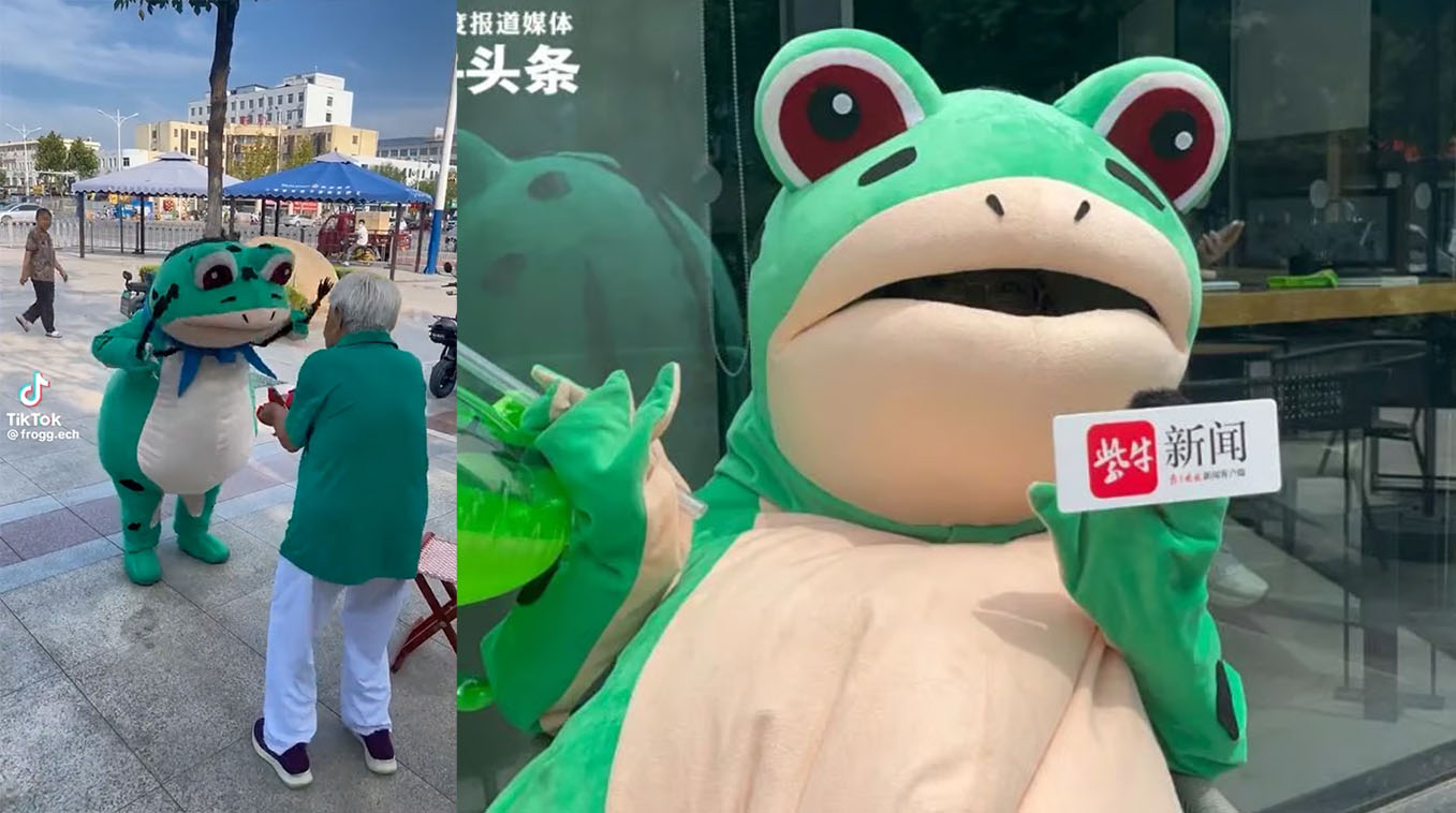Chinese Frog Mascot T-Shirt