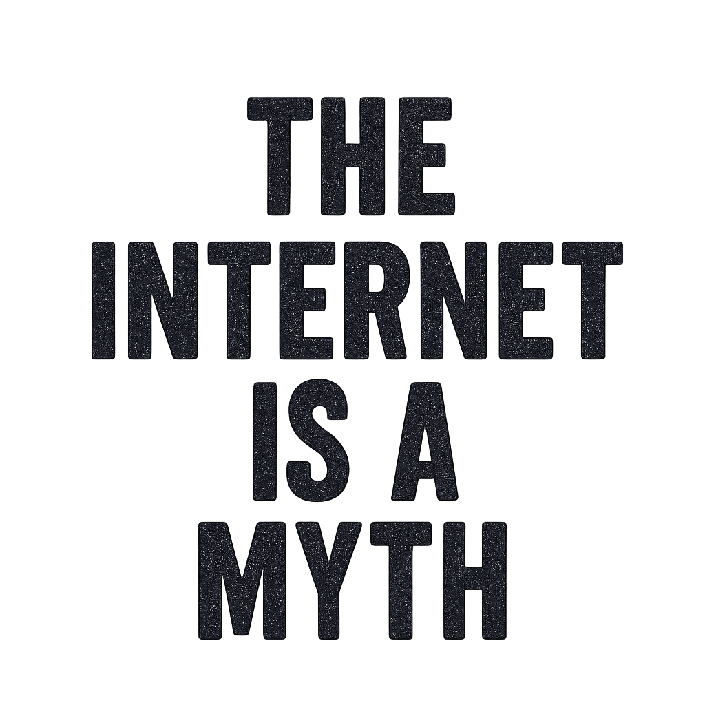 The Internet Is A Myth T-Shirt