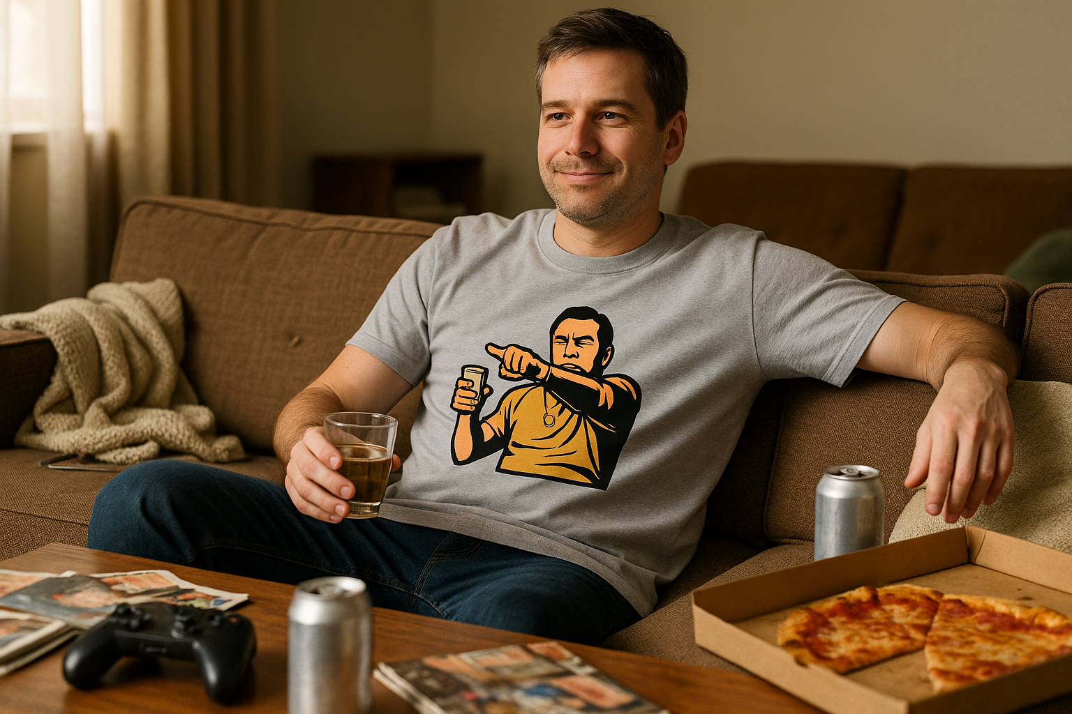 Leo Pointing T-Shirt additional image 1