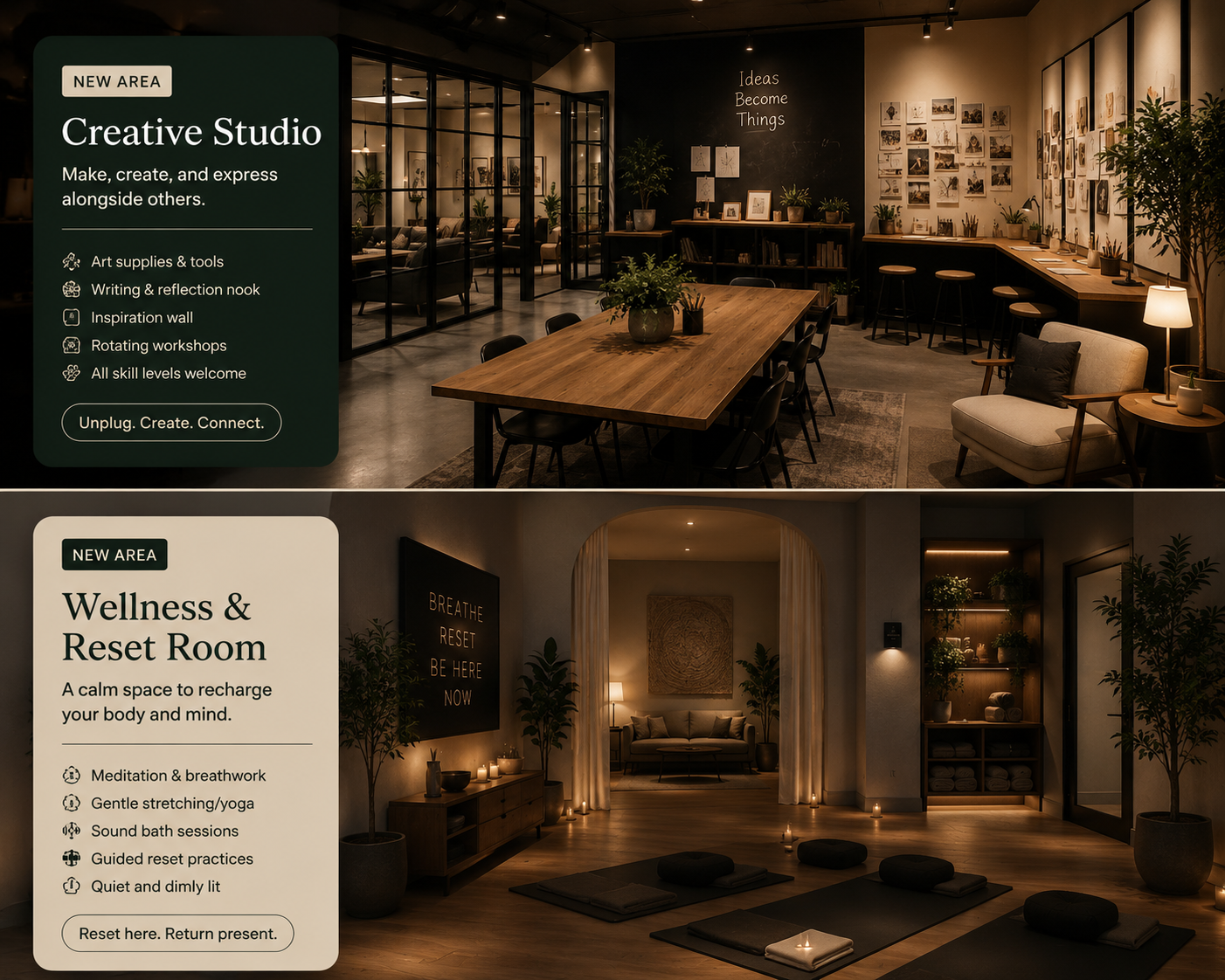 Presence House cafe and bar