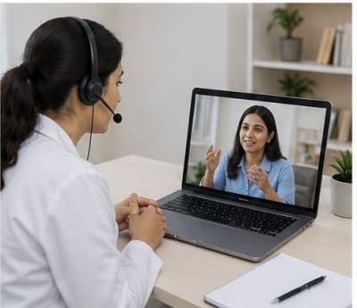 Online ENT consultation teleconsultation Lucknow - HealthNest Clinic