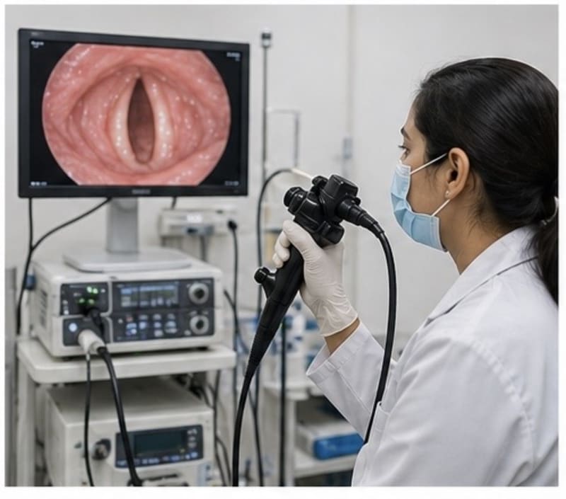 ENT diagnostic procedures Lucknow - audiometry tympanometry nasal endoscopy - HealthNest Clinic