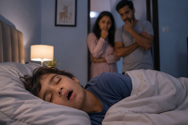 Child mouth breathing - pediatric ENT specialist Lucknow - HealthNest Clinic Dr Akansha Tewari
