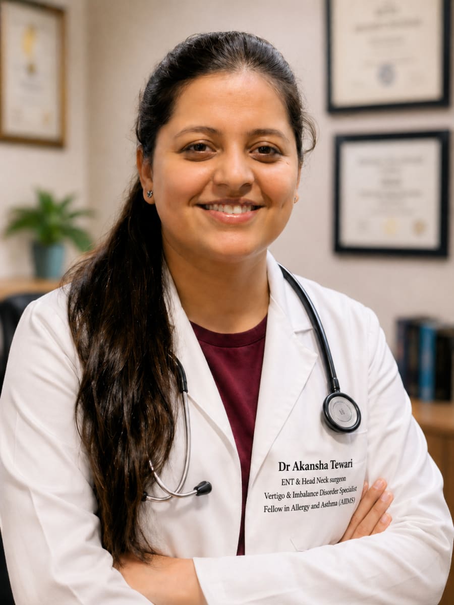 Dr. Akansha Tewari at HealthNest Clinic
