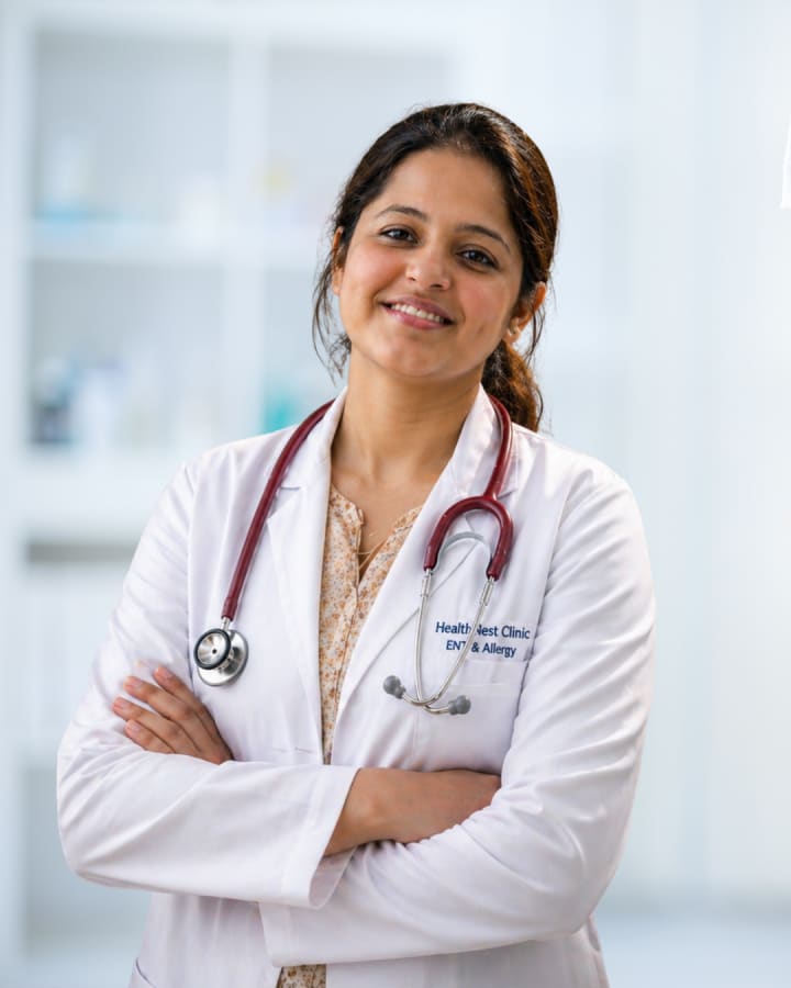 Dr. Akansha Tewari at HealthNest Clinic