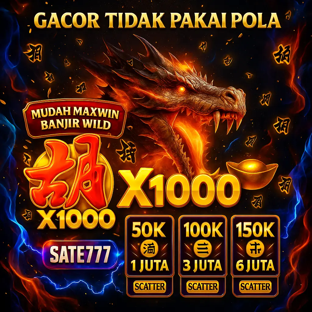 SATE777 GACOR TIDAK PAKAI POLA