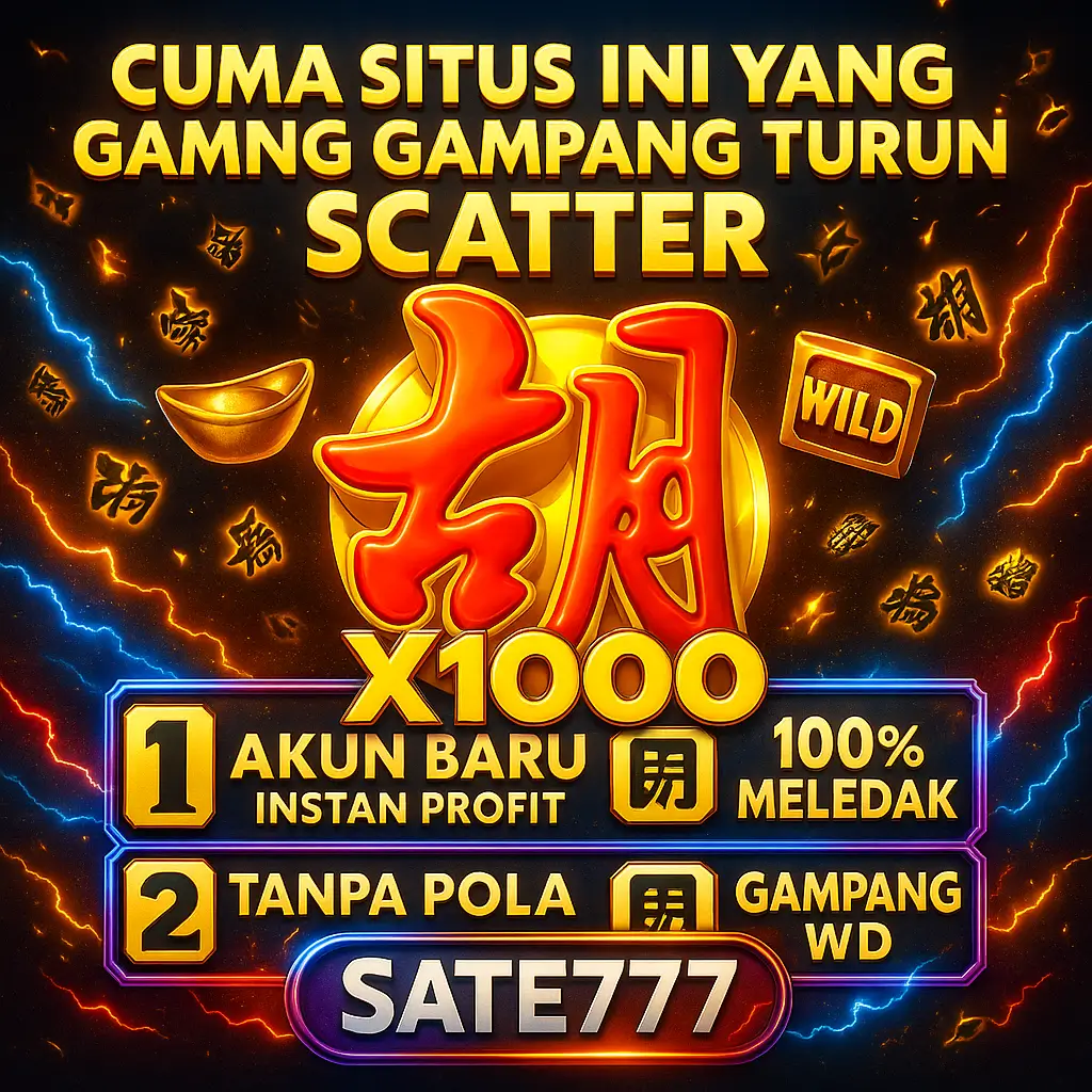 SATE777 CUMA SITUS INI YANG GAMPANG TURUN SCATTER