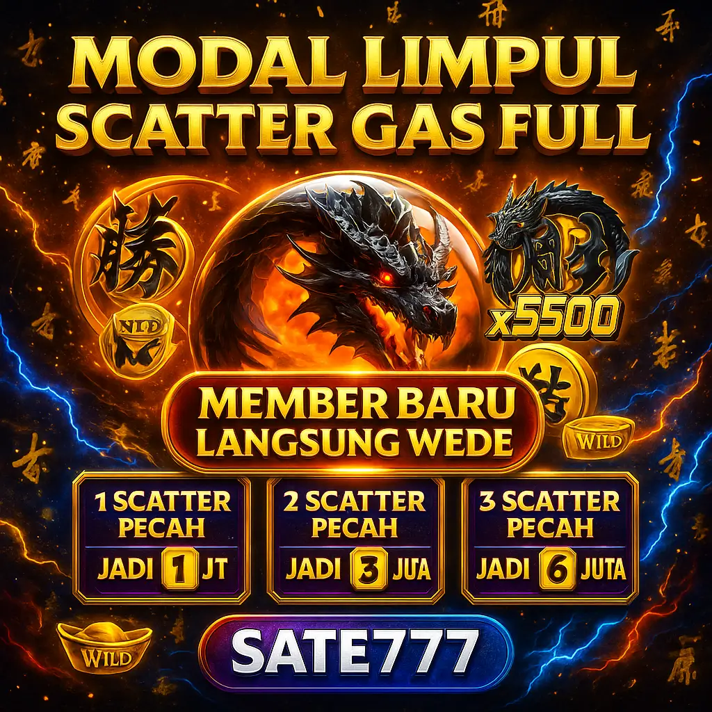 SATE777 MODAL LIMPUL SCATTER GAS FULL
