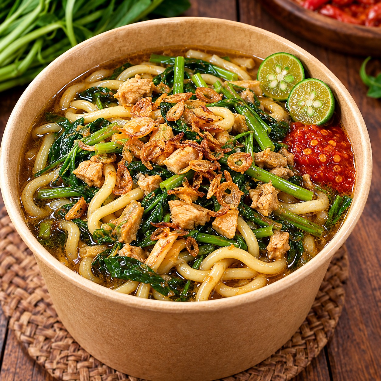 Mie Kangkung