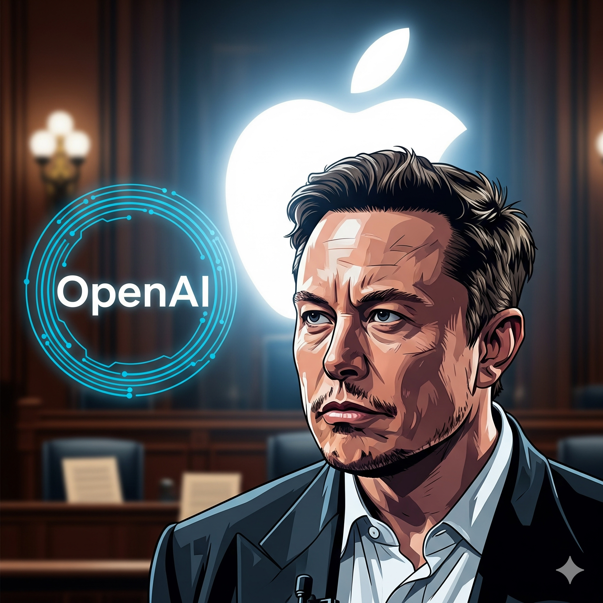 Elon Sues Apple