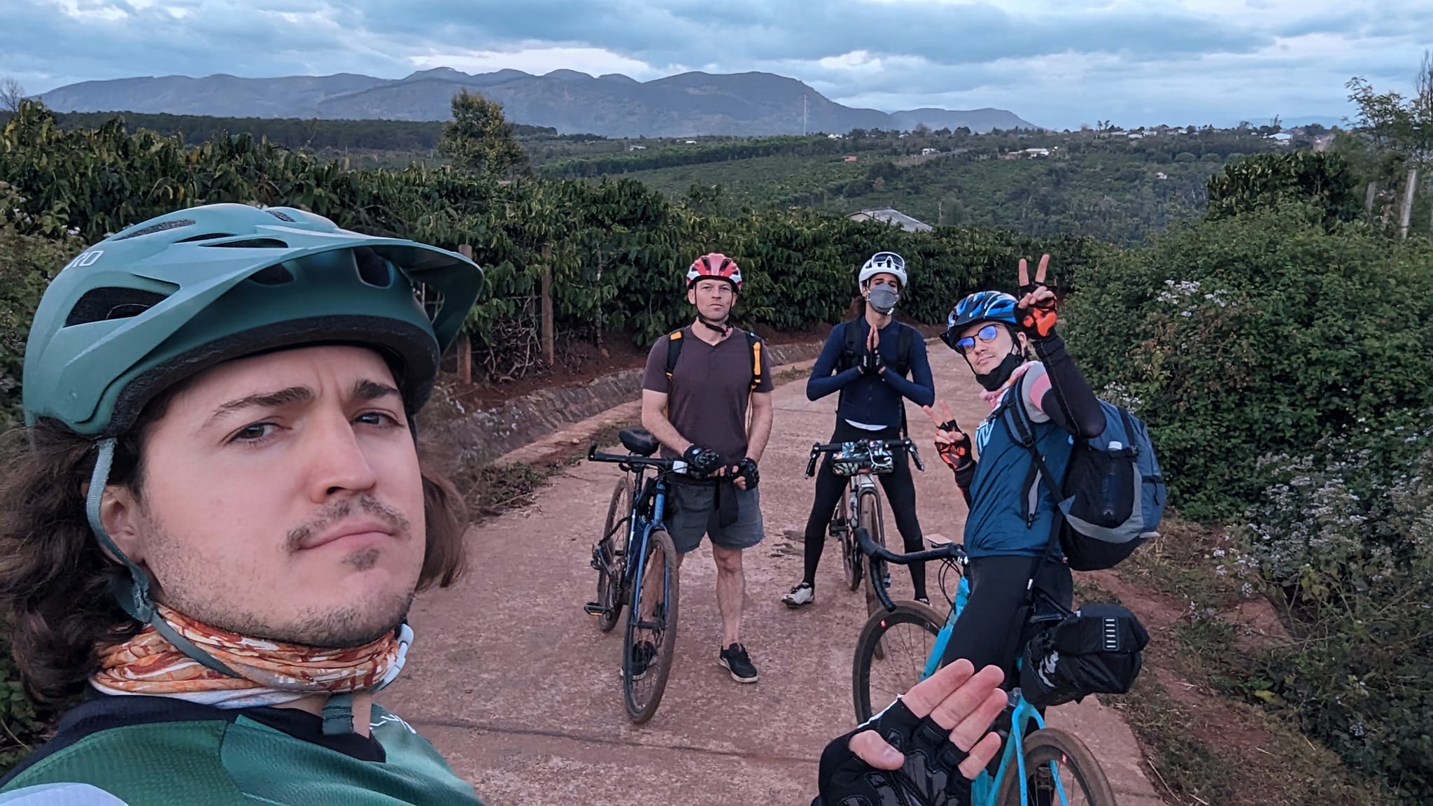 Team after subset climb