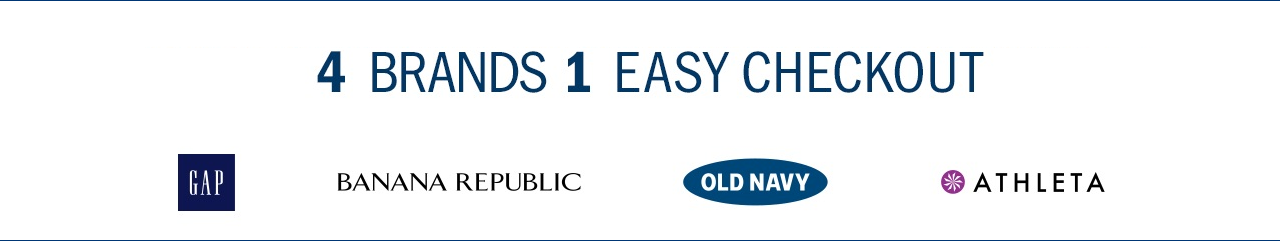 4 Brands 1 Easy Checkout