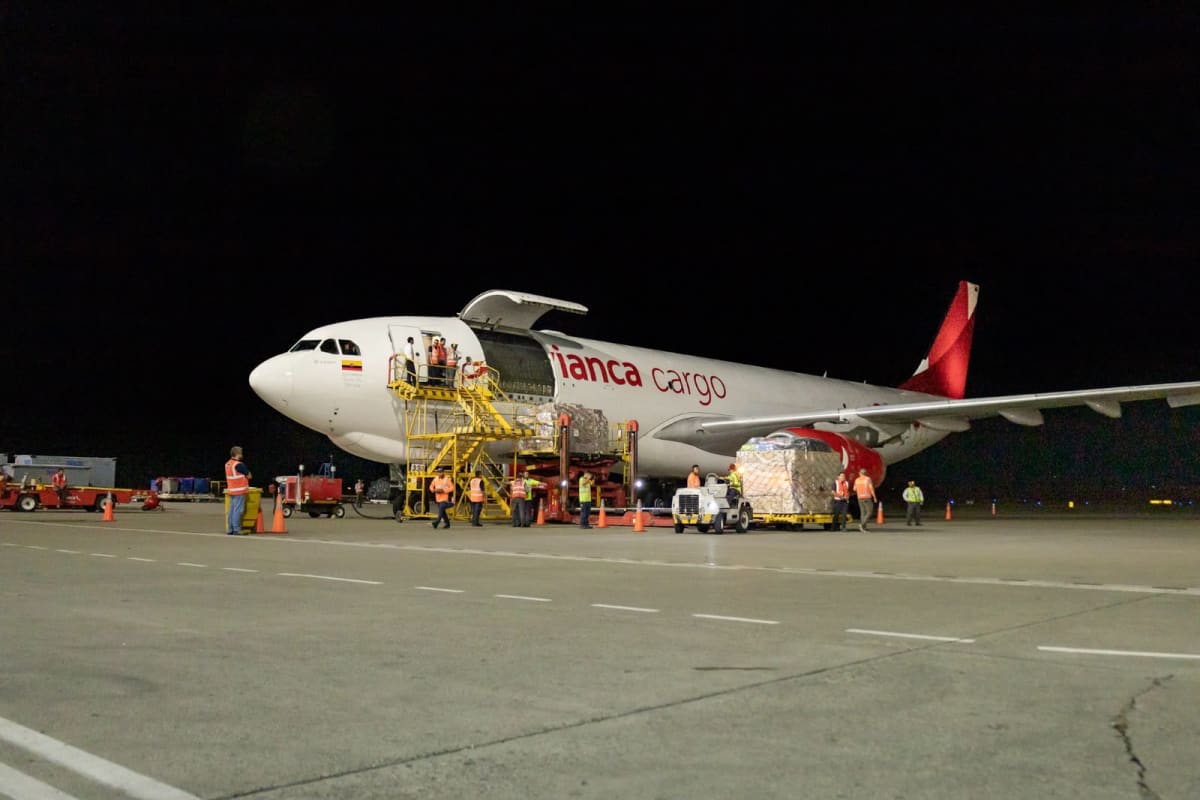 Avianca moviliza más de 150 toneladas de ayuda humanitaria
