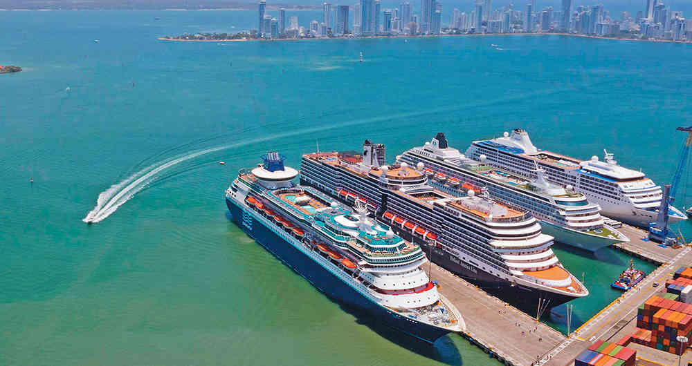 Los cruceros ganan terreno entre los viajeros colombianos