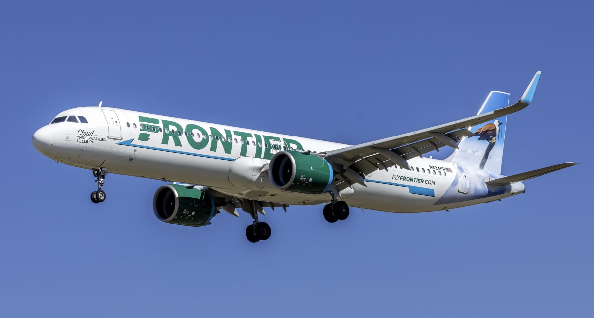 Frontier solicita operar cuatro rutas entre Orlando y Colombia