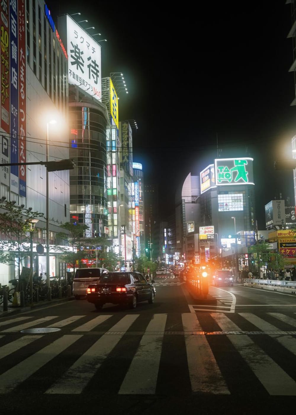 Rue de Tokyo la nuit