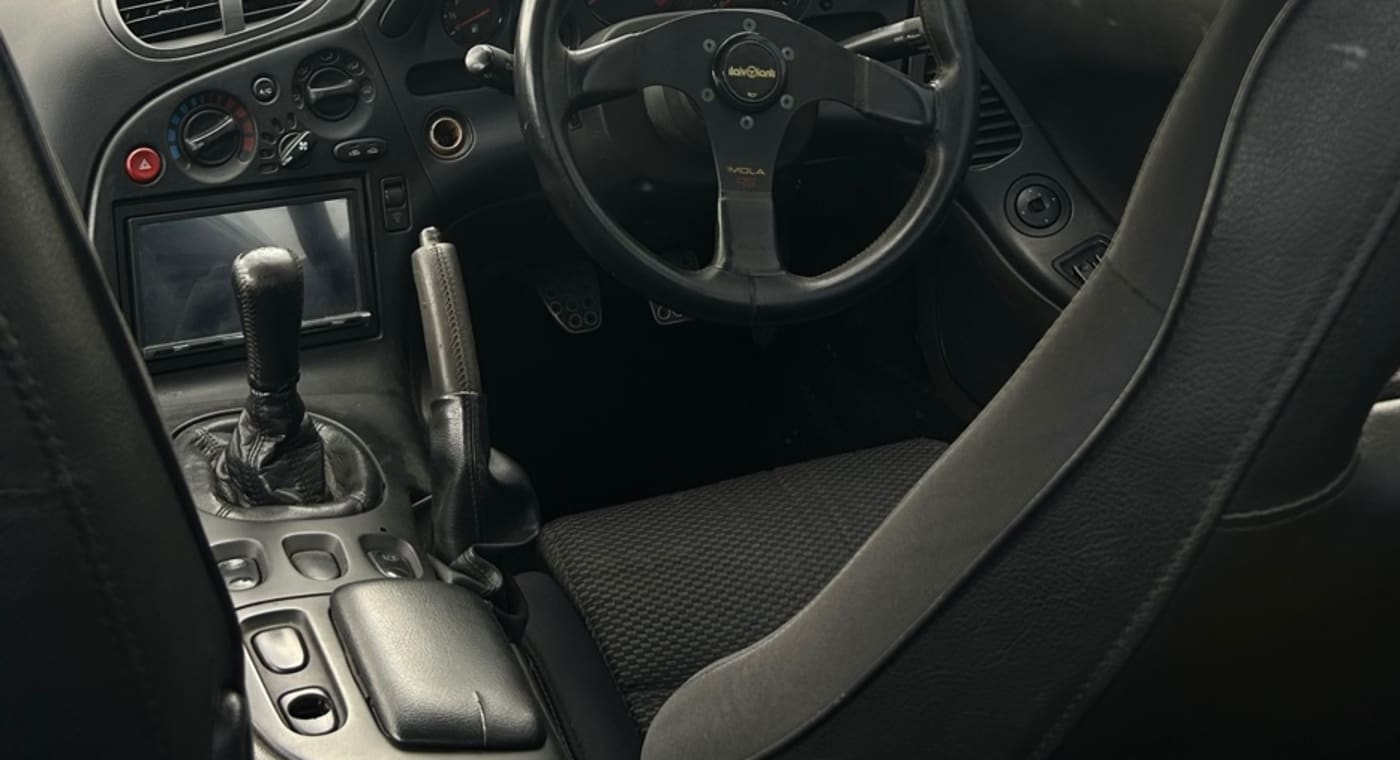 Mazda RX-7 FD intérieur