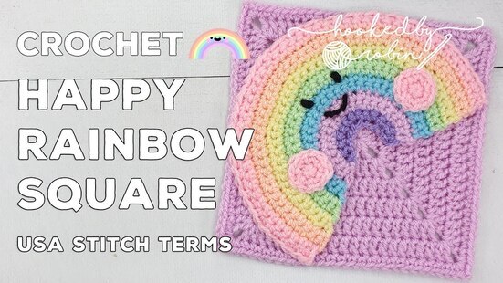 Create your own Happy Rainbow Square